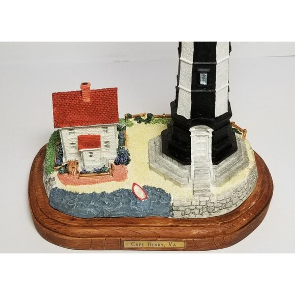 CAPE HENRY VIRGINIA LIGHTHOUSE 10 INCHES TALL NEW IN BOX  #1033 - Picture 6 of 11